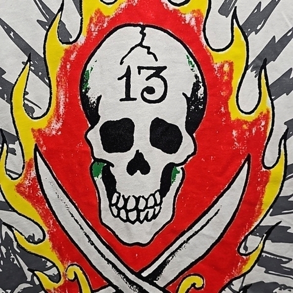 Ed Hardy Skull Graphic Tee Shirt Size Medium‎ New - Picture 3 of 7